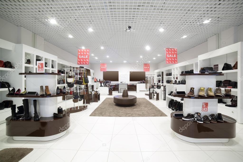 Modern shop shoe store
