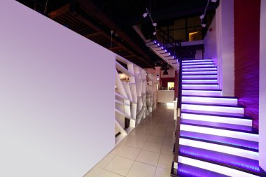 parlak renklerde Avrupa Restoran
