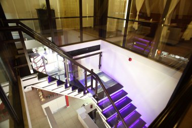 parlak renklerde Avrupa Restoran