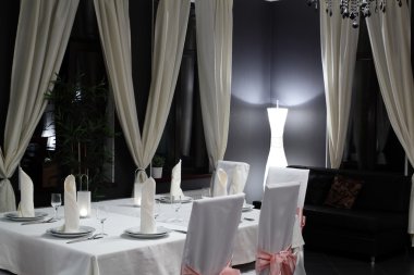 parlak renklerde Avrupa Restoran