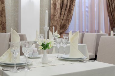 parlak renklerde Avrupa Restoran