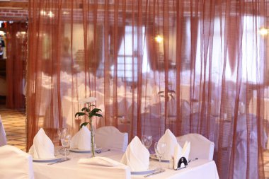 parlak renklerde Avrupa Restoran