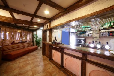 parlak renklerde Avrupa Restoran