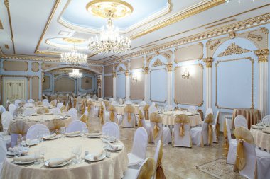 parlak renklerde Avrupa Restoran