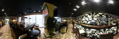 parlak renklerde Avrupa Restoran