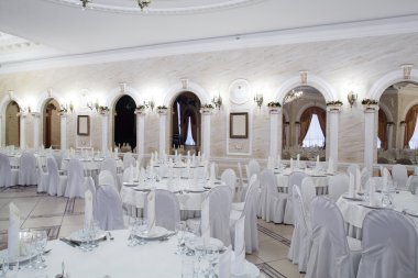 parlak renklerde Avrupa Restoran