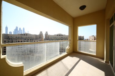 balkon dubai gökdelen