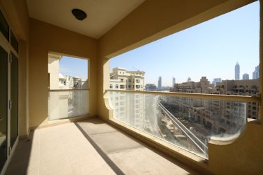 balkon dubai gökdelen