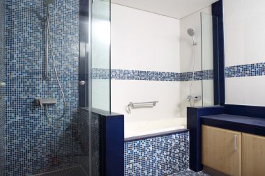 İç modern Avrupa duş