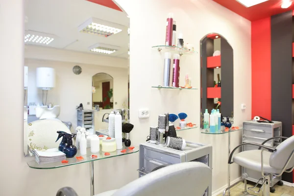 Interior of modern beauty salon — Stock Photo, Image