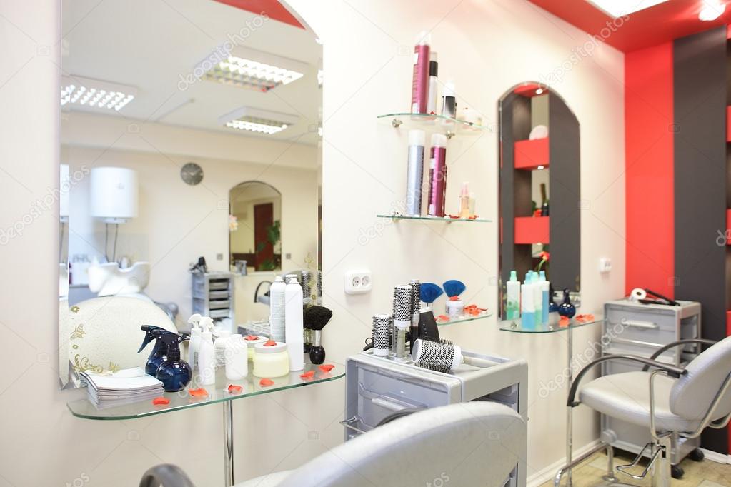 interior of modern beauty salon