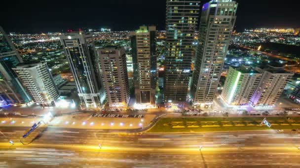 Dubai rua principal — Vídeo de Stock