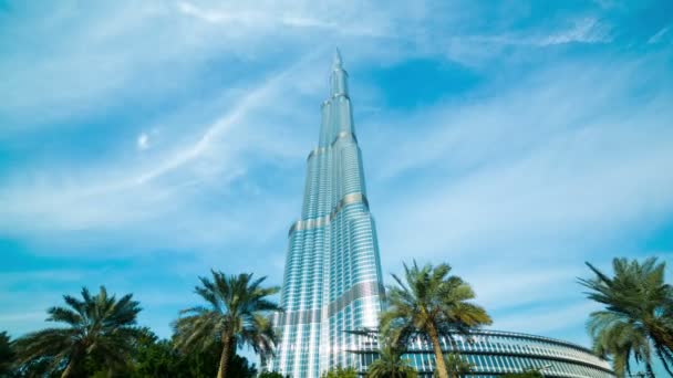 Дубай Бурдж Халифа — стоковое видео