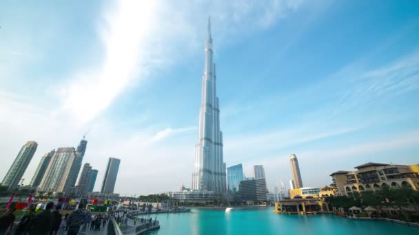 Dubai Mall área — Vídeo de stock