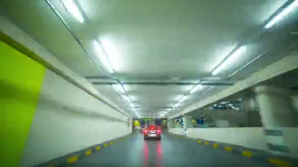 在迪拜的汽车旅行 — 图库视频影像