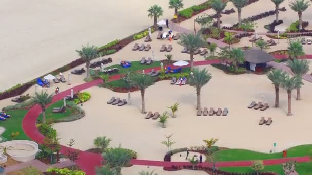 Dubai Marina playa — Vídeos de Stock