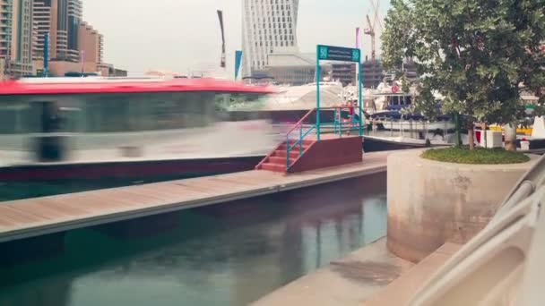 दुबई मरीनाचे सिटीस्केप — स्टॉक व्हिडिओ