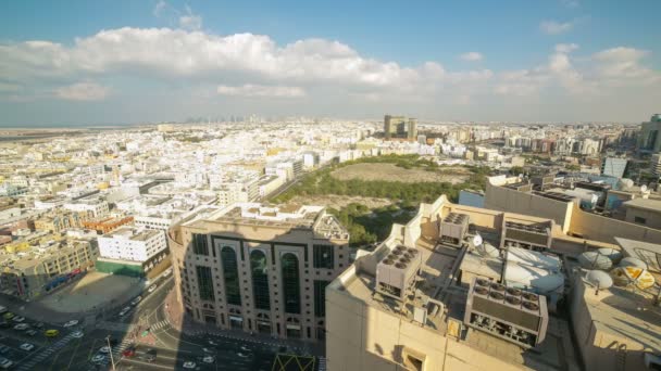 Dubai Deira streets, Émirats arabes unis — Video