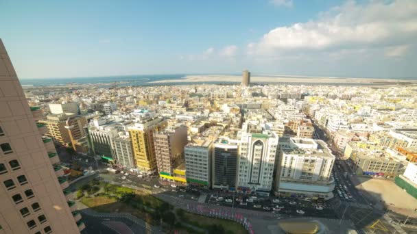 Dubai Deira streets, Emirados Árabes Unidos — Vídeo de Stock