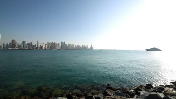 Vista Dubai Marina, Emirati Arabi Uniti — Video Stock