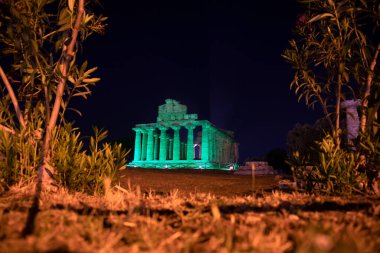 Güney İtalya, Paestum 'daki Hera' nın İkinci Tapınağı