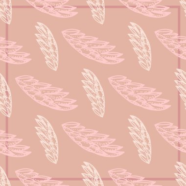 Sosyal ağlarda kurdele dekorasyonu için bir model. Pastel renklerde, çiçekli arka plan. Vektör illüstrasyonu.