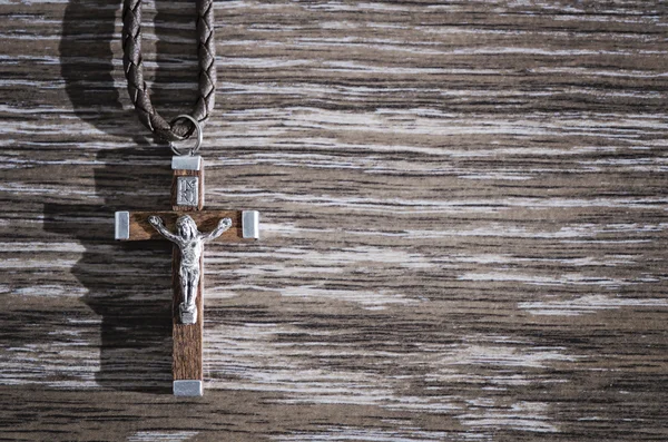 Christianity necklace and pendant — Stock Photo, Image