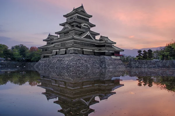 O castelo de matsumoto — Fotografia de Stock