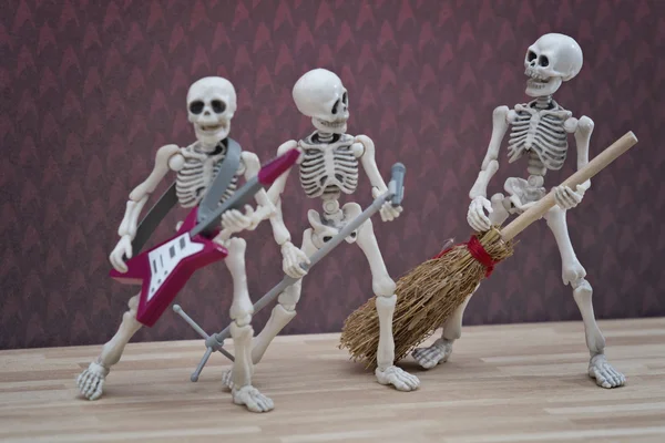 Banda de rock Skeletons — Foto de Stock