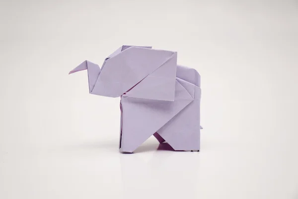 The elephant origami — Stock Photo, Image