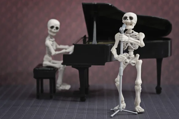 The skeletons band — Stock Photo, Image