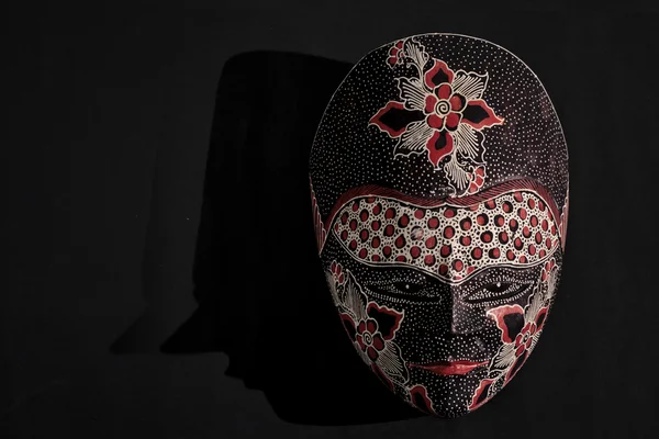 Máscara batik javanesa — Fotografia de Stock