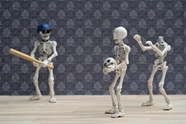 The skeleton jokes — Stock Photo, Image
