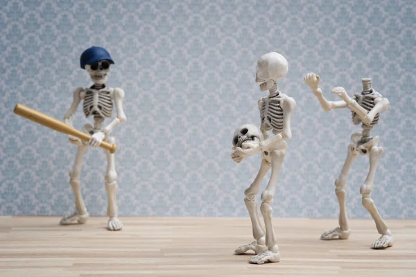 El esqueleto bromea — Foto de Stock