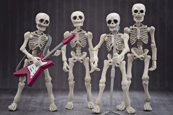 A banda esqueleto — Fotografia de Stock