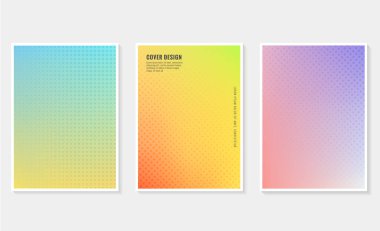 Moda gradyan kapak tasarımı soyut arkaplan, a4 biçiminin şablonu modern poster veya el ilanı kullanılabilir
