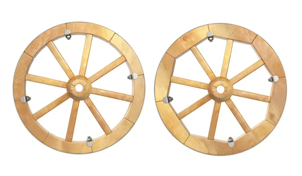 Wooden wheel — Stock Photo, Image