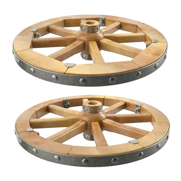 Wooden wheel — Stock Photo, Image