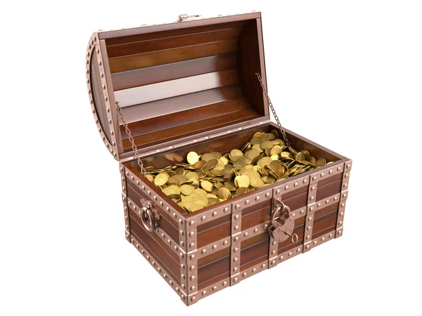 Caixa do tesouro — Fotografia de Stock