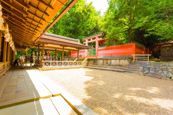 Kasuga-taisha hinterer Steingarten — Stockfoto