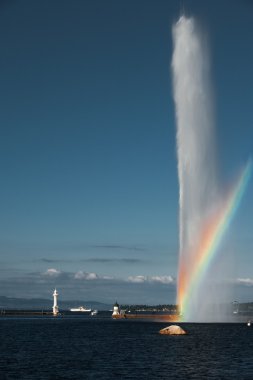 Rainbow Geneva Jet D'eau Water Fountain