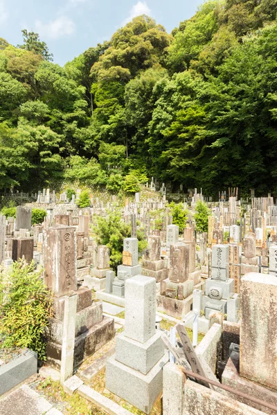 仏教墓地寺院墓石知恩院 V — ストック写真