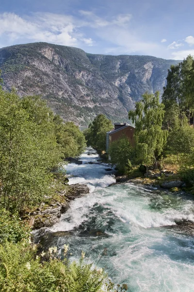 River in the Mountains — Stock Photo, Image