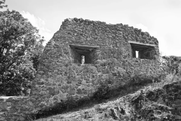 Parte de la Ruina del Castillo Viejo — Foto de Stock