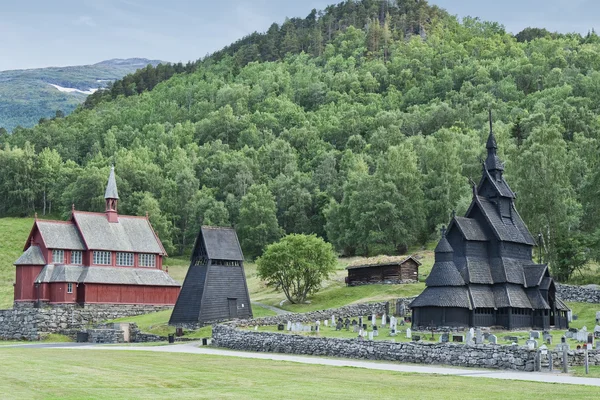 De kerken op Borgund — Stockfoto