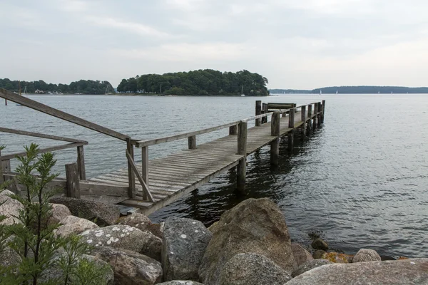 Landing Stage in the Inlet — Stock Photo, Image