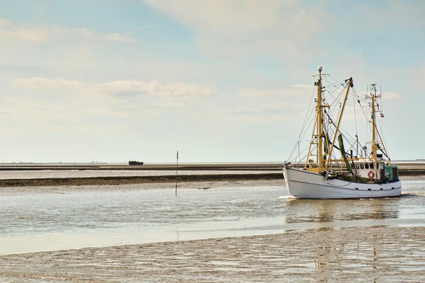 Рибальське судно Вхідний порт Стокове Зображення