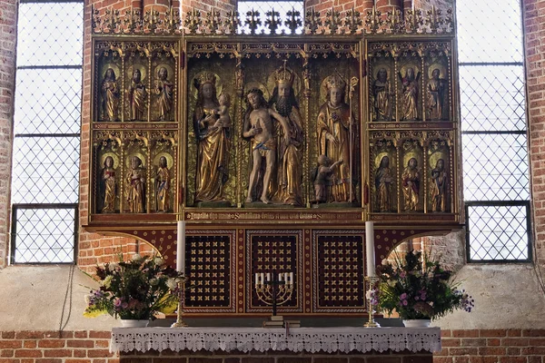 Close-up op kerk toren — Stockfoto