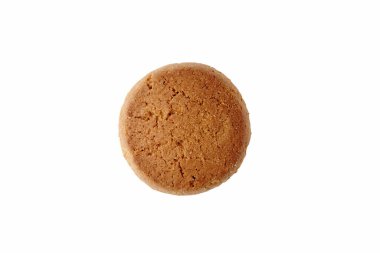 Beyaza izole edilmiş geleneksel zencefilli çörek. Yakın çekim. 