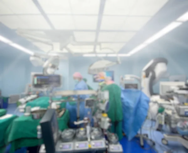 Abstract Wazig Chirurgie Operatiekamer Met Elektrocauterisatie Apparatuur Voor Cardiovasculaire Spoedoperatie — Stockfoto